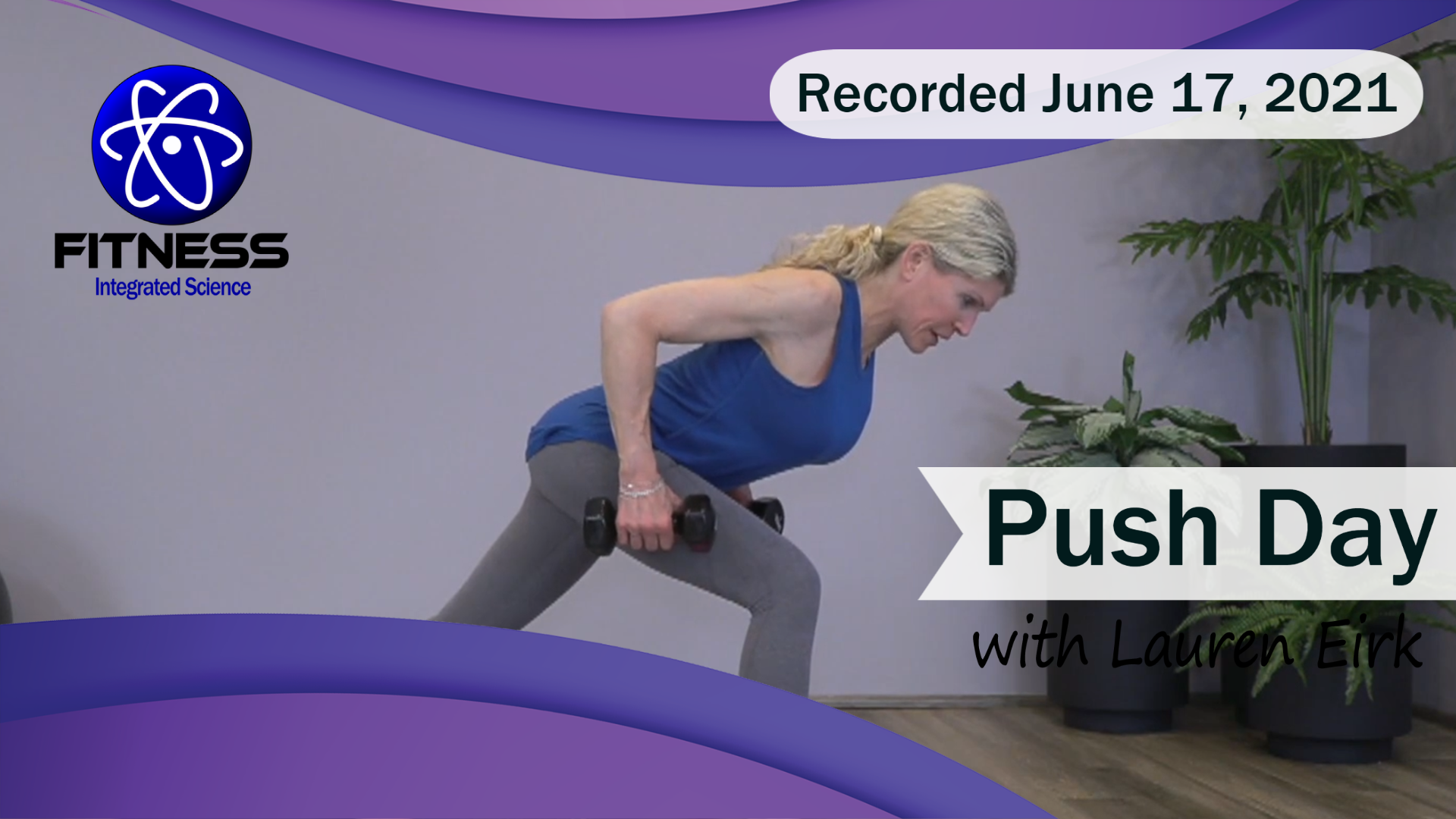 Live Event | Push Day (60 mins) with Lauren Eirk  
