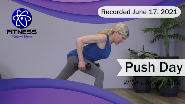 Recorded | Live Event with Lauren Eirk  June 17th at 9:30am | Push Day