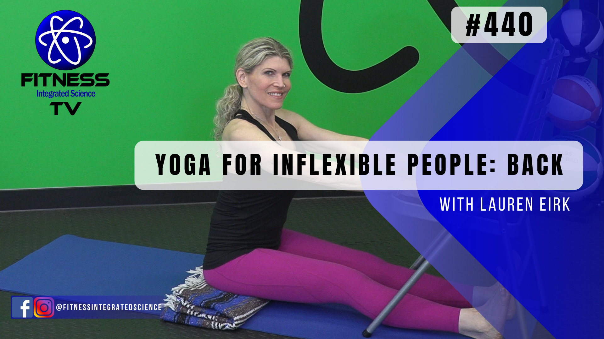 Video 440 | Yoga for Inflexible People: Back (30 Minutes) with Lauren Eirk