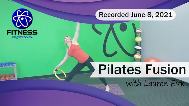 Recorded | Live Event with Lauren Eirk  June 8th @ 9:30am | Pilates Ring Workout