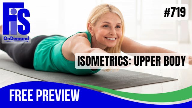 Video 719 | Isometrics: Upper Body wi...