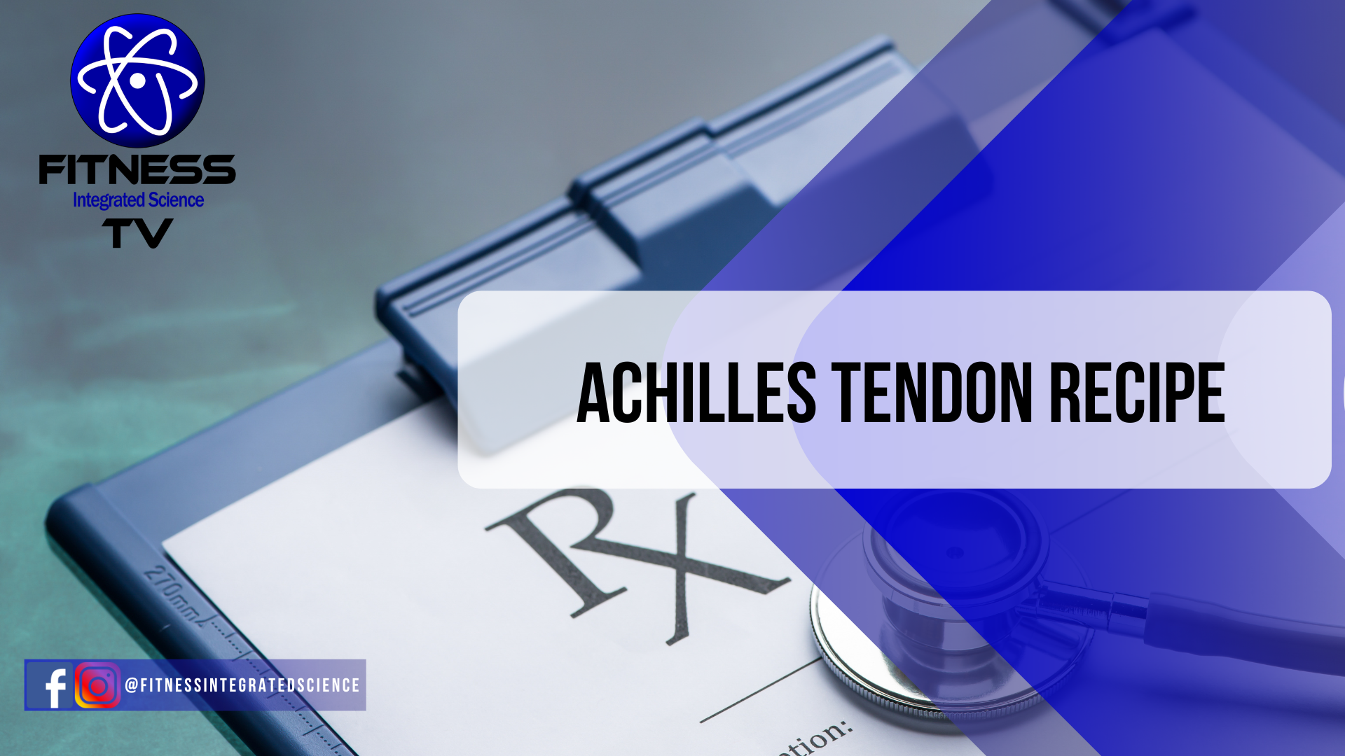 Achilles Tendon Recipe