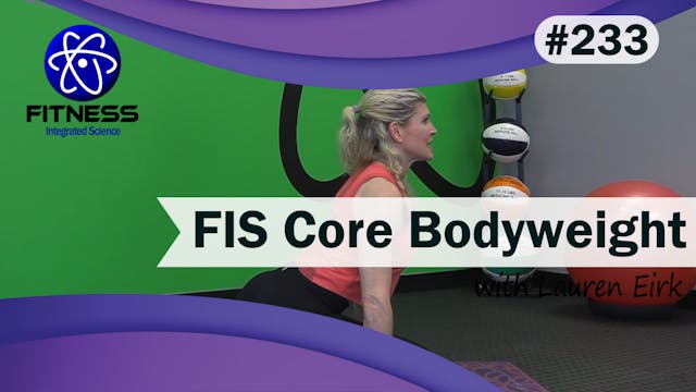 Video 233 | FIS Core Bodyweight Worko...