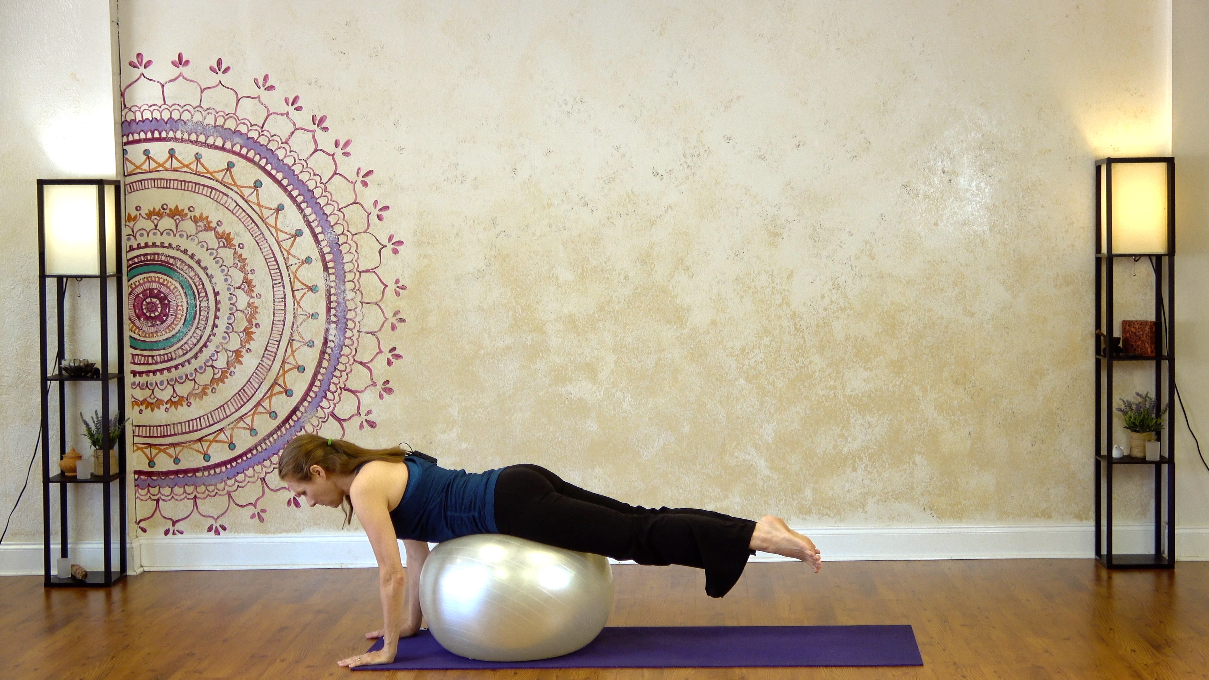 Core Fitness with Big Exercise Ball - 12 Minutes