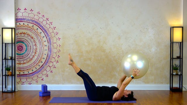 Core Power with a Big Ball - 20 Minutes