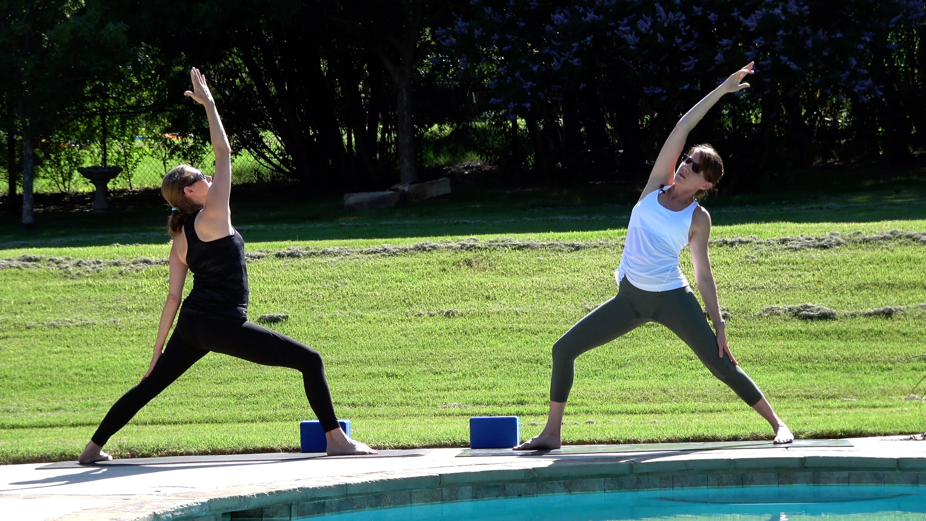 Open the Hips and Hamstrings with Becca and Kelly Part 1