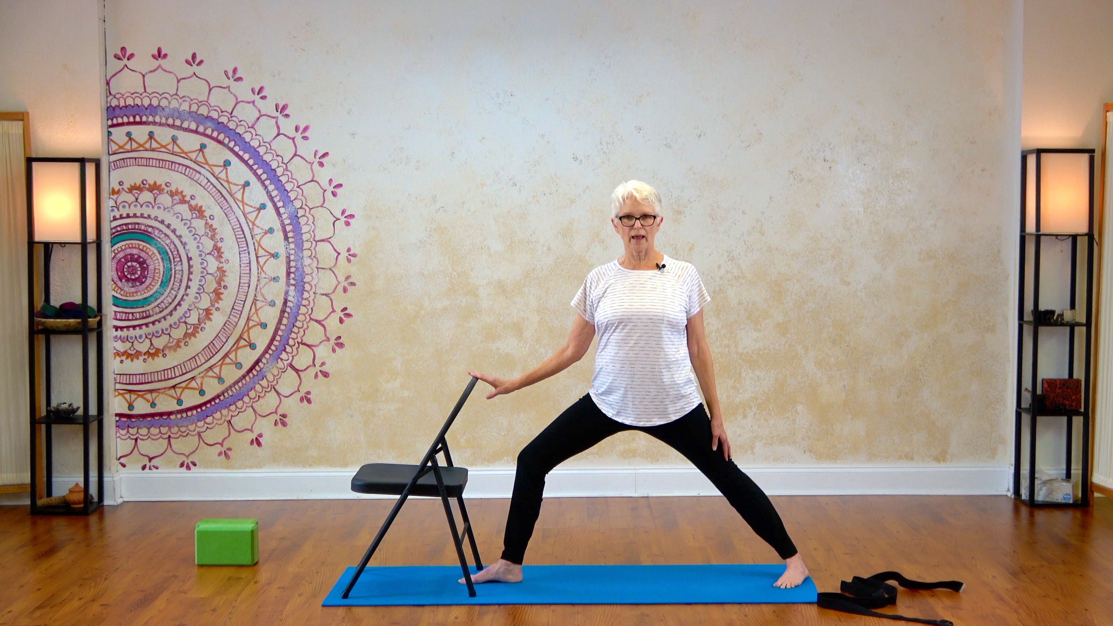 Chair Stretch and Ball Work - 26 minutes