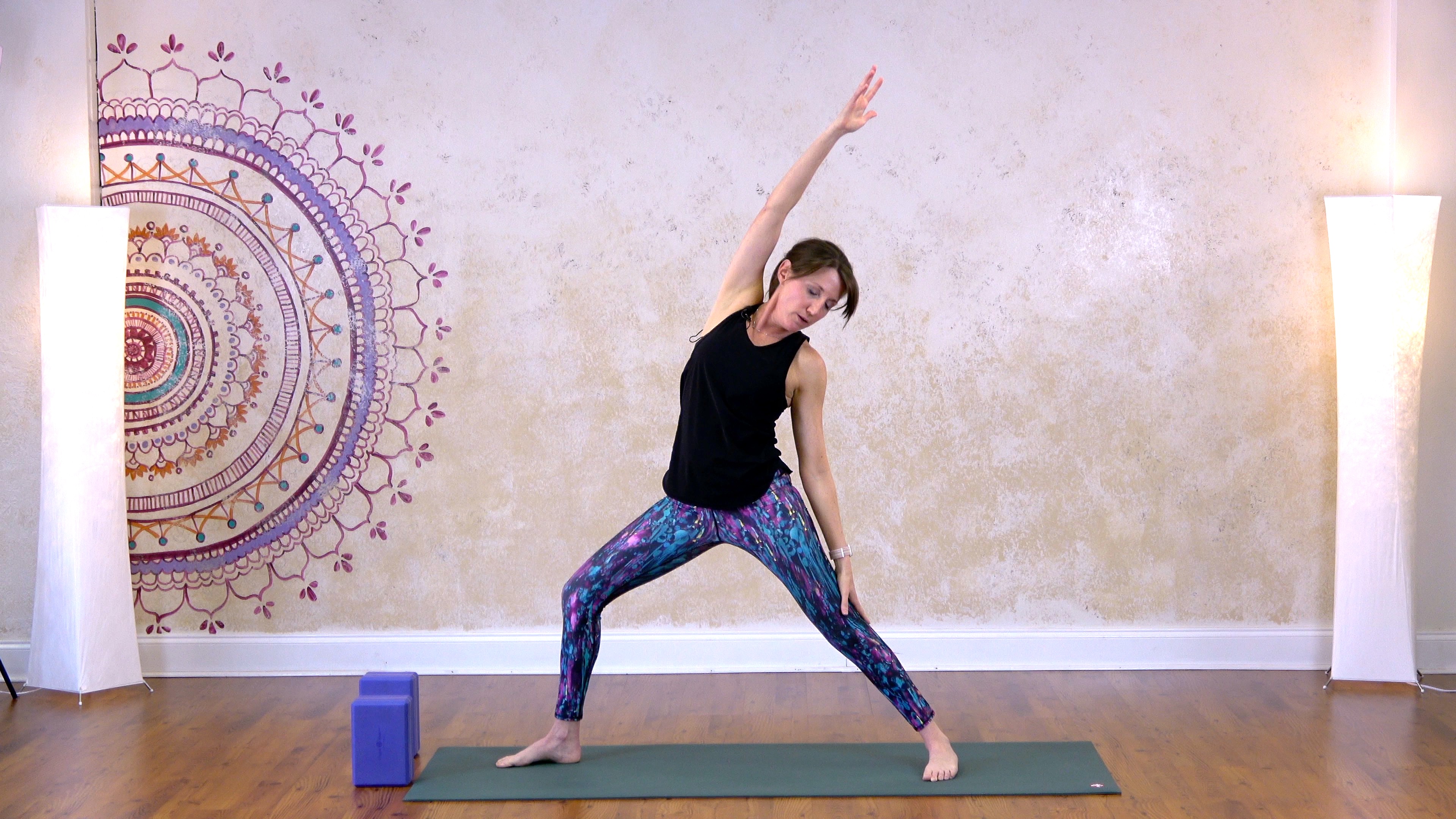 Fun Flow with Lunges and Half Moons - Part 2