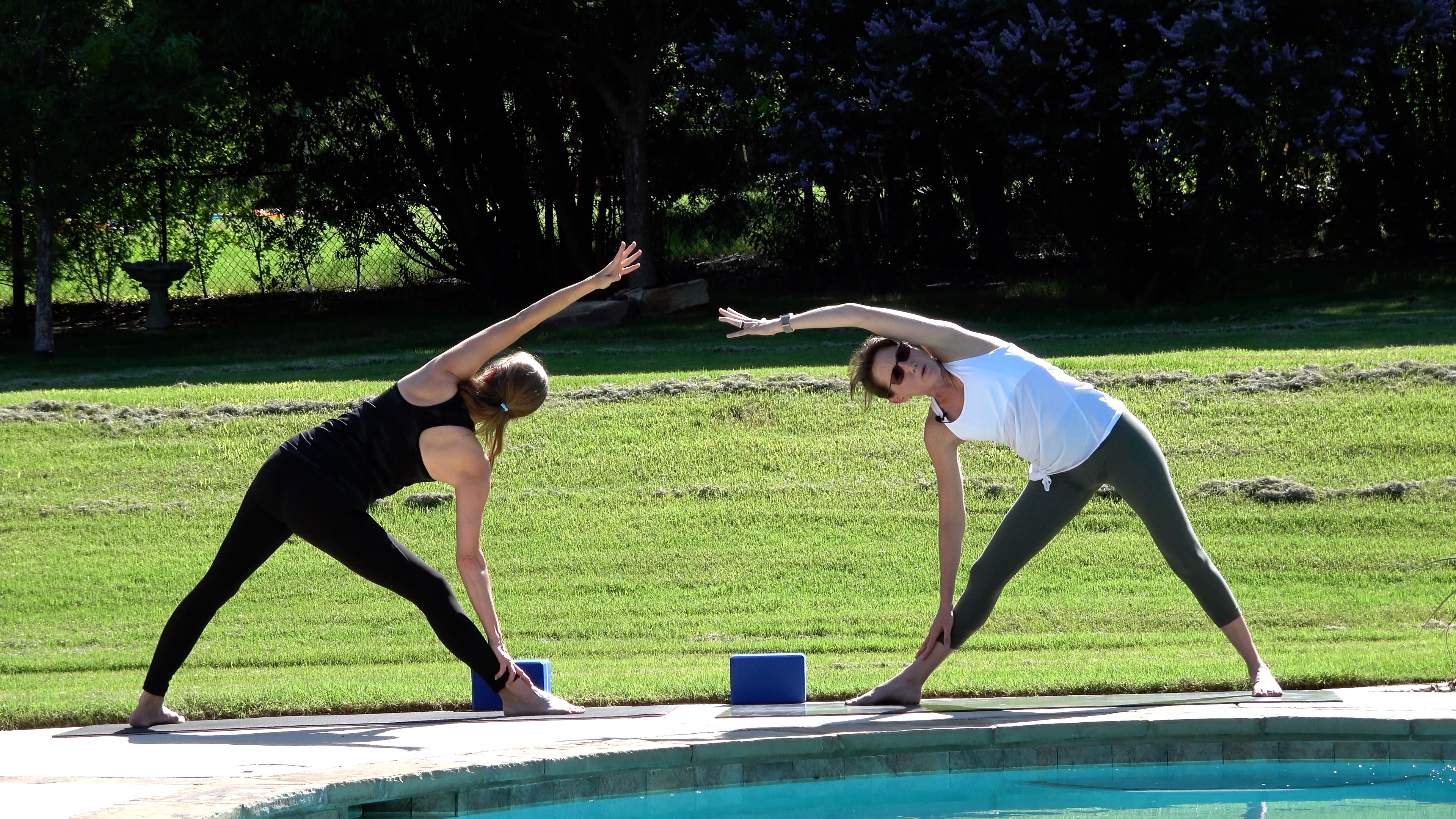 Open the Hips and Hamstrings with Becca and Kelly Part 2