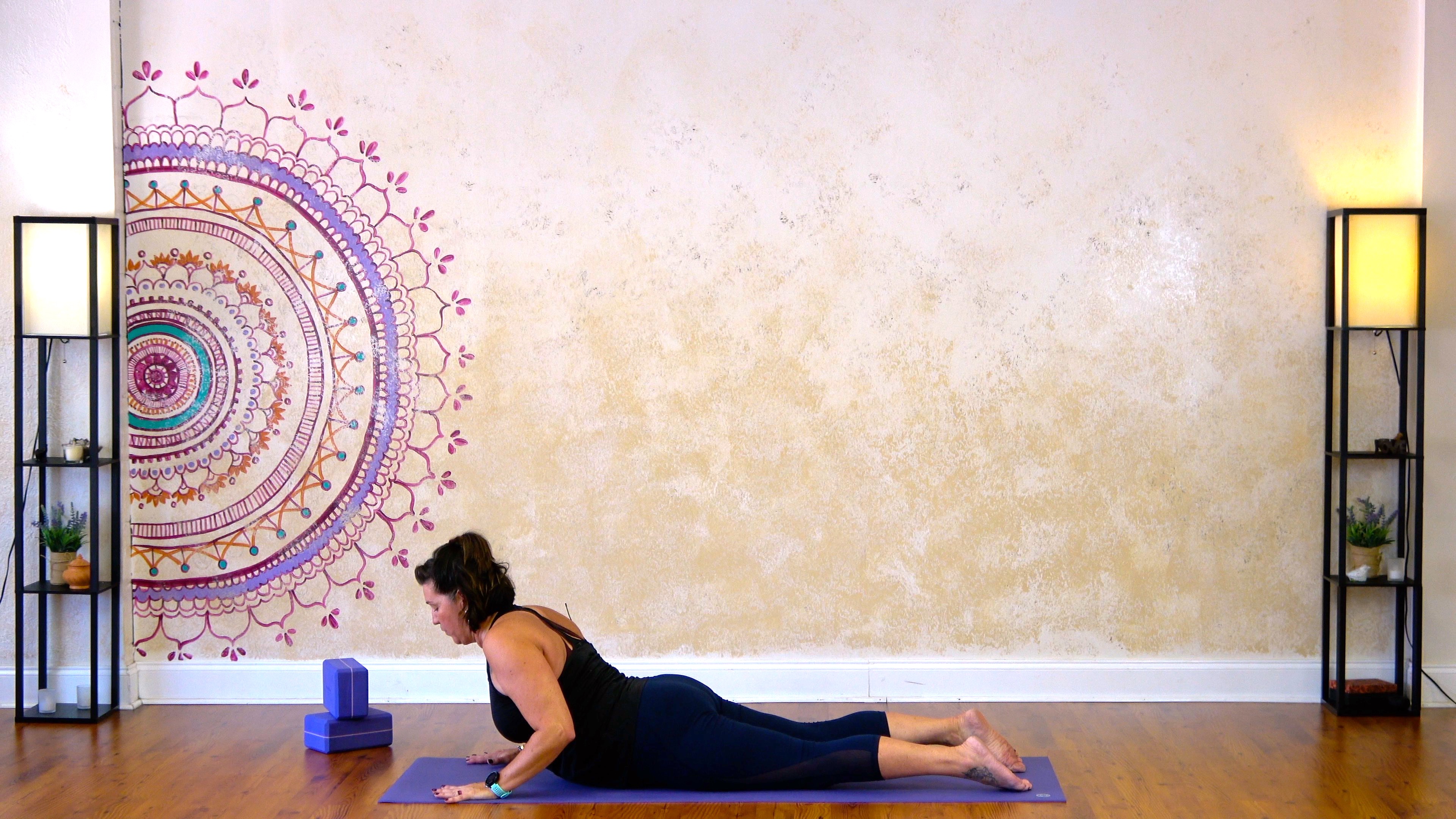 Strong Flow, Sun Salutation, and Backbends - 28 minutes