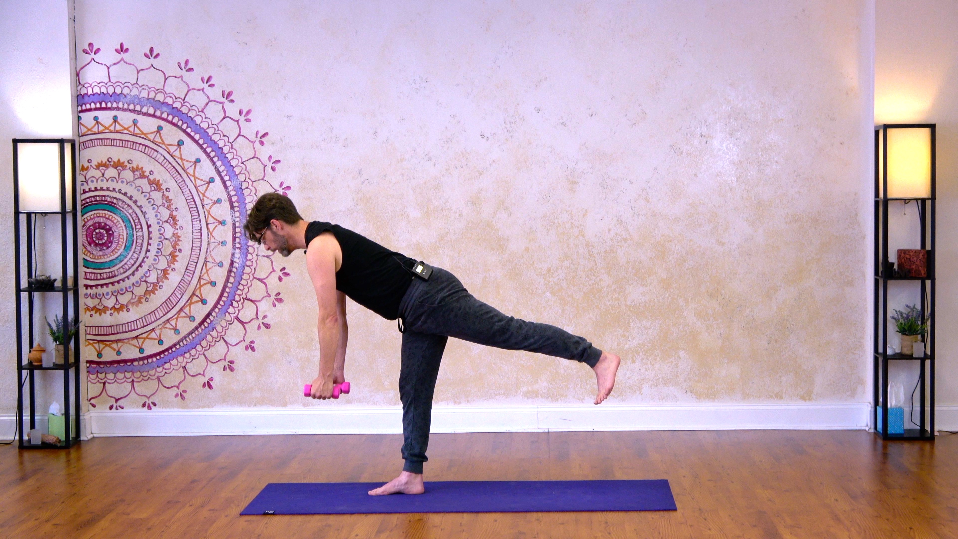 Standing Core Flow with Hand Weights - Part 2