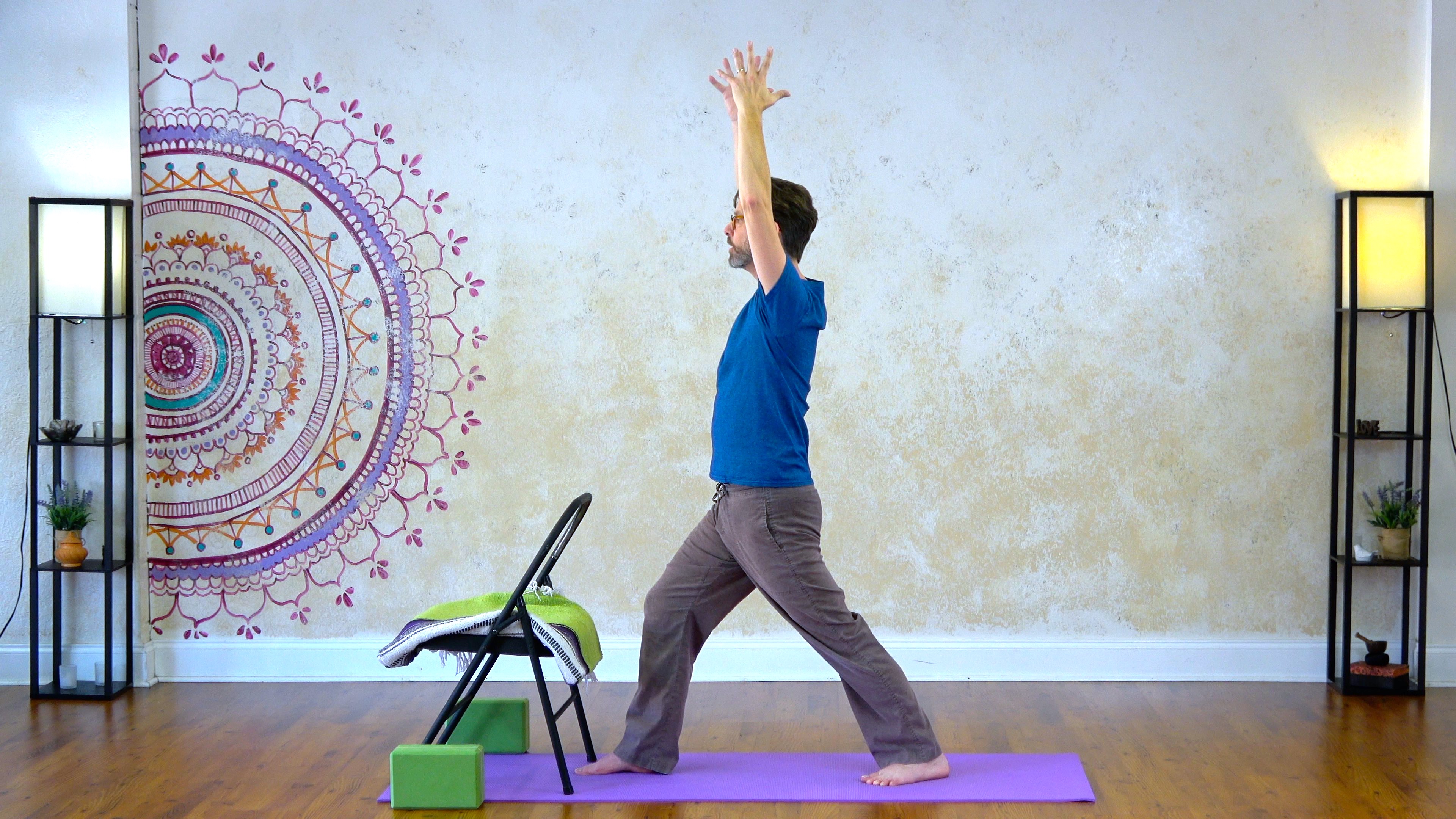 Gentle Flow with Chair Warm-up - 22 minutes