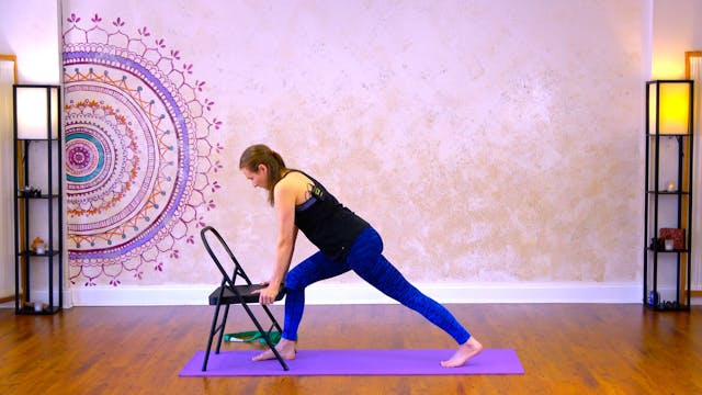 Gentle Standing Flow with a Chair - P...