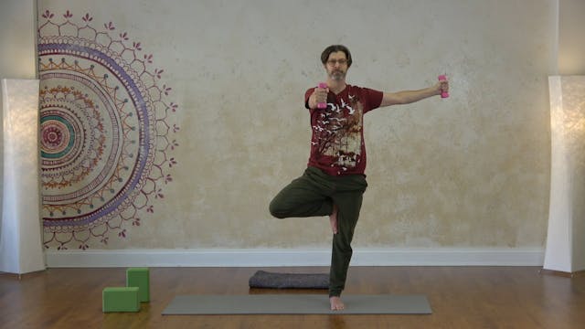 Mini Flow + Poses with Hand Weights -...