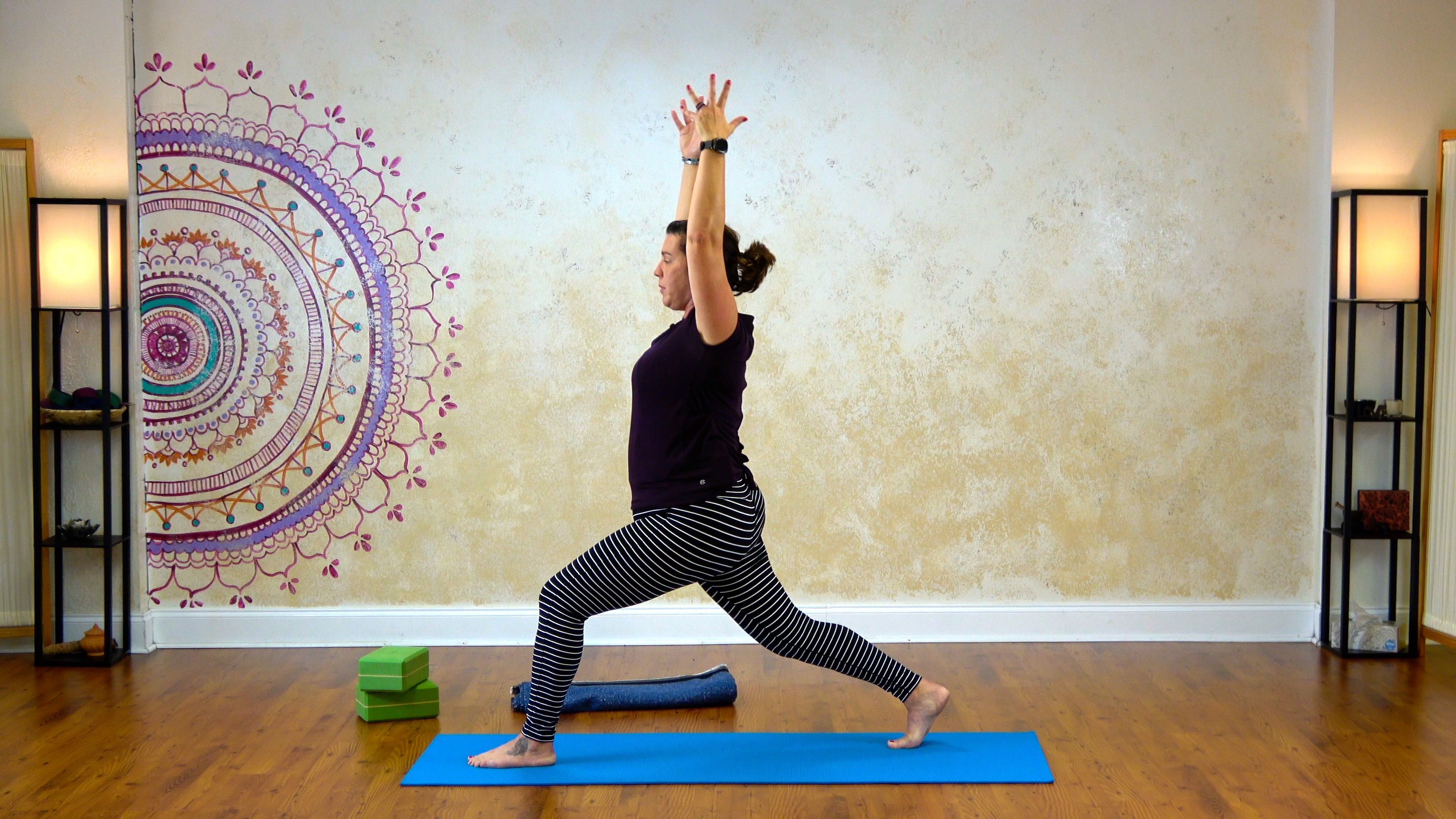 Standing Flow with Warriors, Lunges, and Planks - 18 Minutes