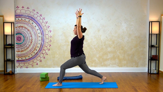 Standing Flow with Warriors, Lunges, and Planks - 18 Minutes