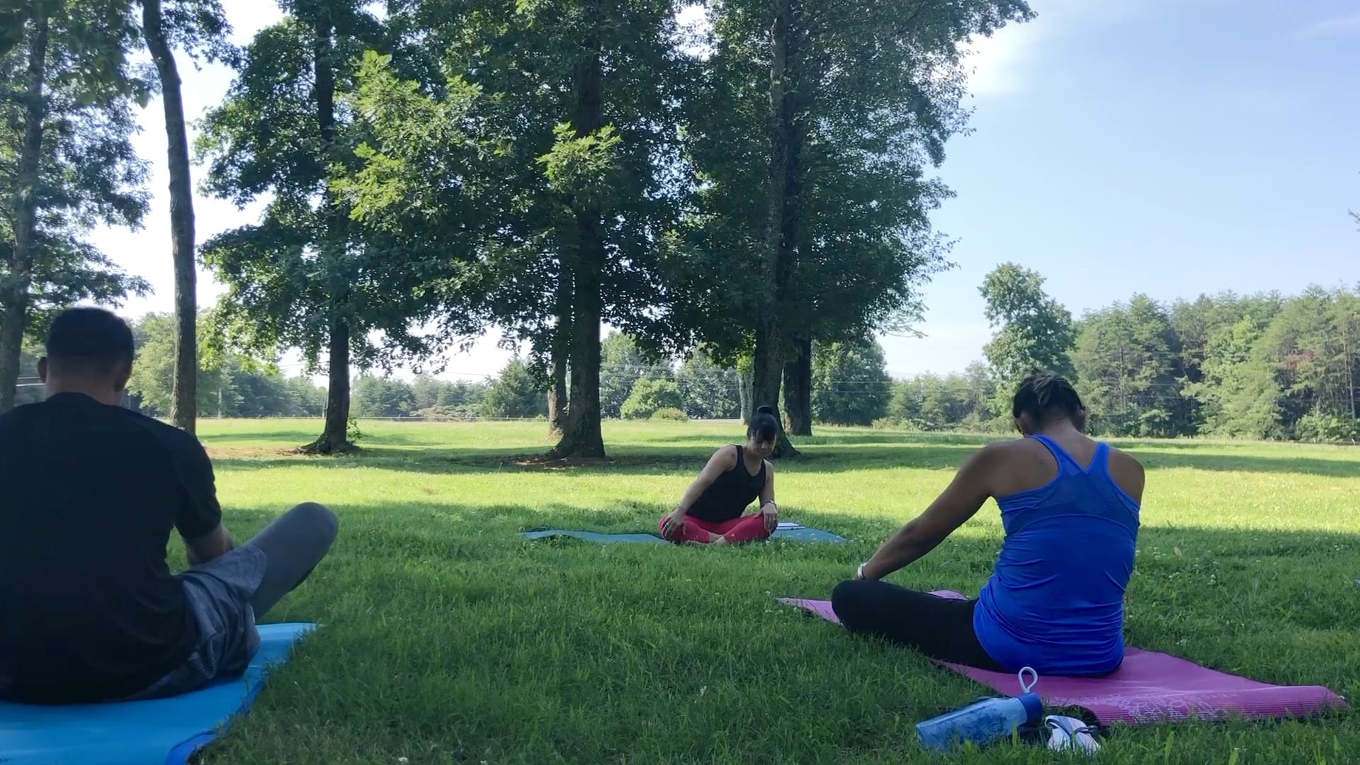 Gentle Yoga Flow at the Farmers Market