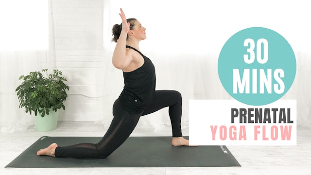 30 Mins Prenatal Yoga Flow