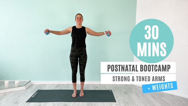 Postnatal Strong & Toned Arms | Justine