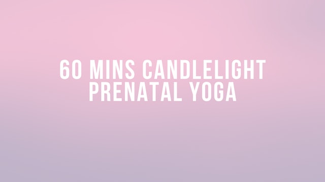 60 Mins Candlelight Prenatal