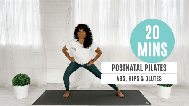 Postnatal Pilates - Abs, Hips & Glutes | Marj