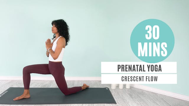 Prenatal Yoga - Crescent Flow | Marj