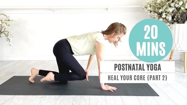 20 min Postnatal Yoga Flow