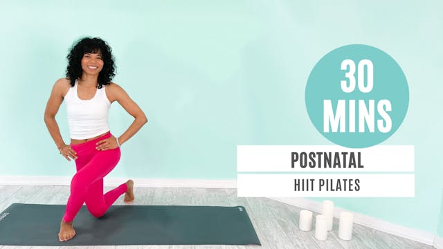 HIIT Postnatal Pilates Class | Marj