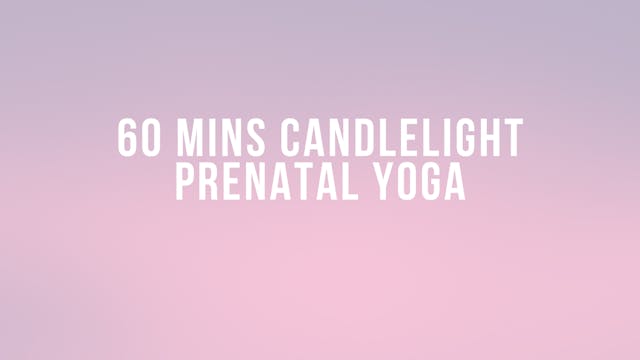 Candlelight Prenatal Yoga