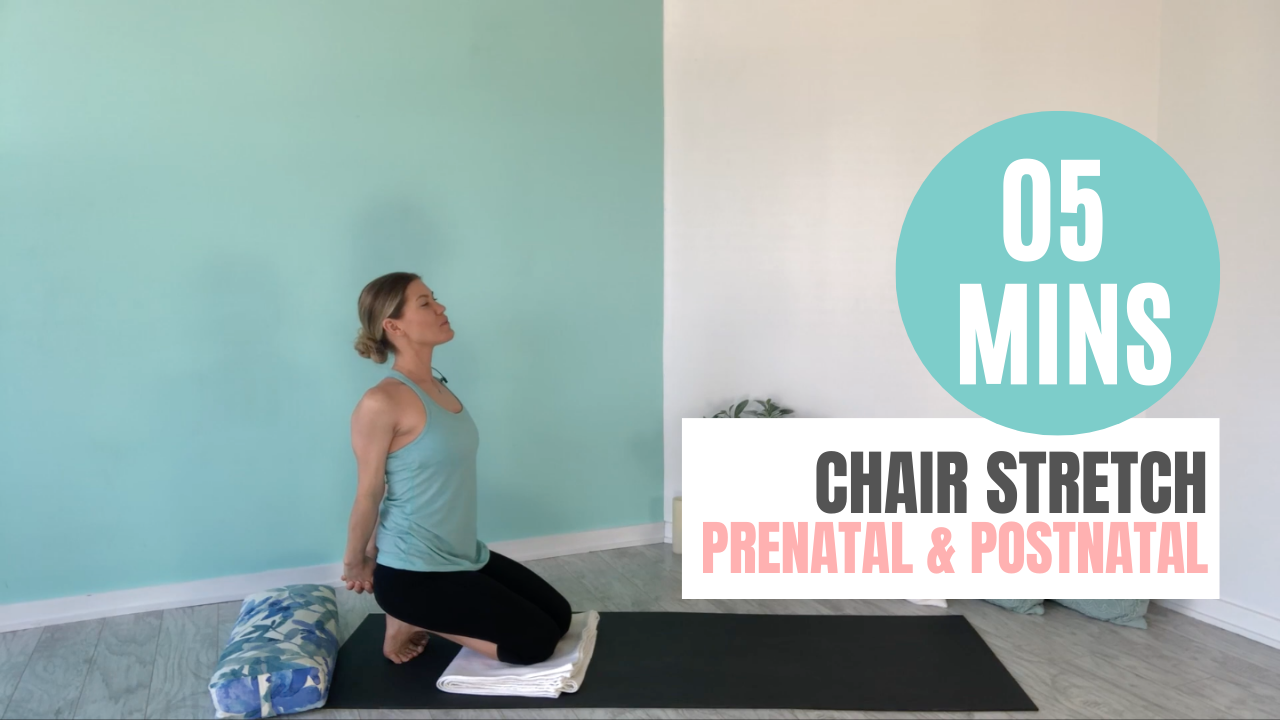 5 Mins Chair Stretch Routine