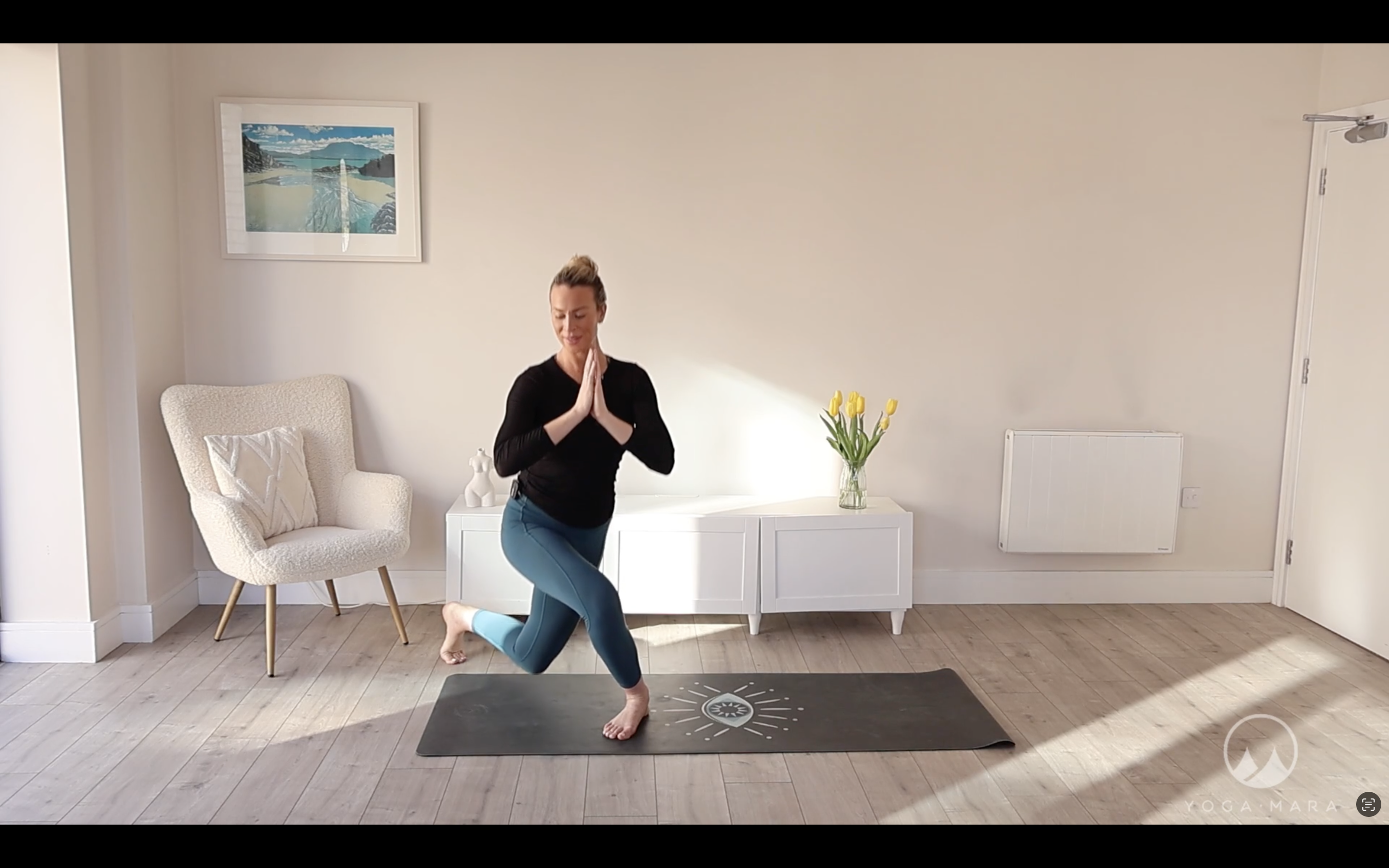 Fiery YogaLates for outer Glutes & Thighs