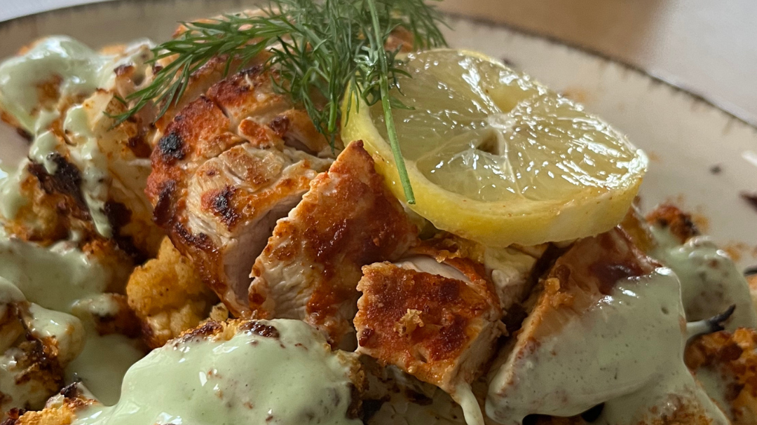 Lemon Chicken & Roasted Cauliflower 