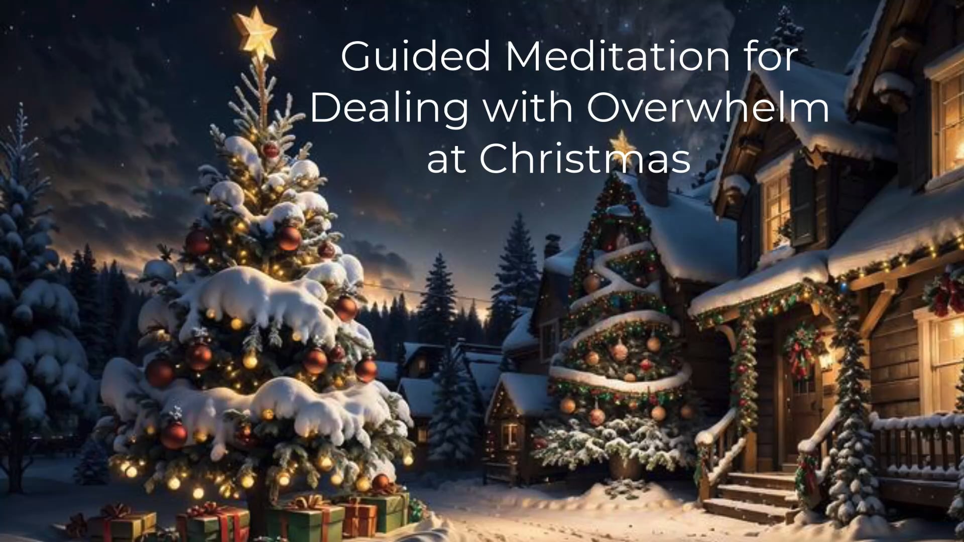 Meditation to Reduce Holiday Overwhelm