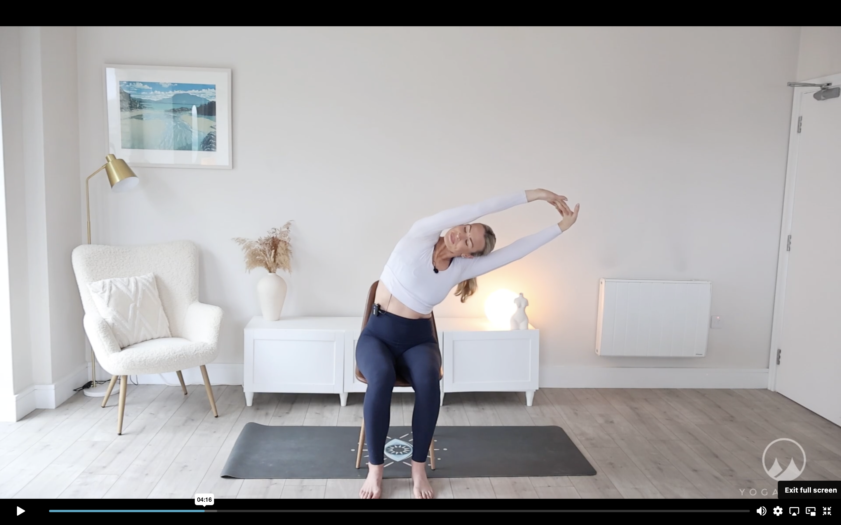 19mins Gentle Chair Yoga