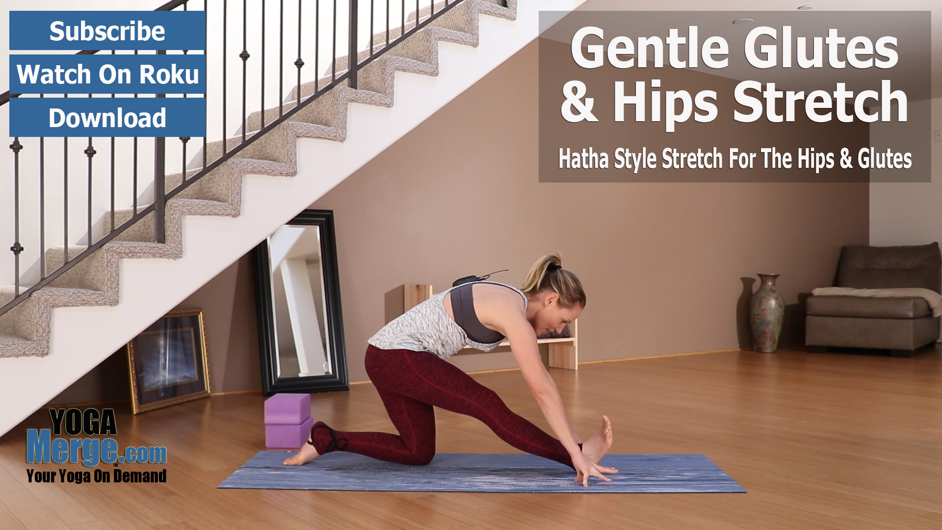 Kim's Gentle Glutes & Hips Stretch