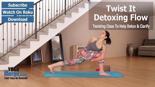 Ariana's Twist It & Detox Flow
