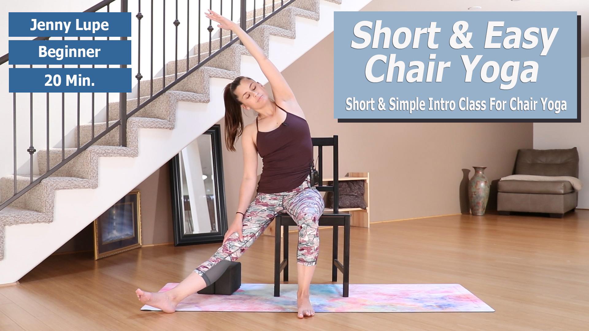 Jenny's Short & Easy Chair Yoga