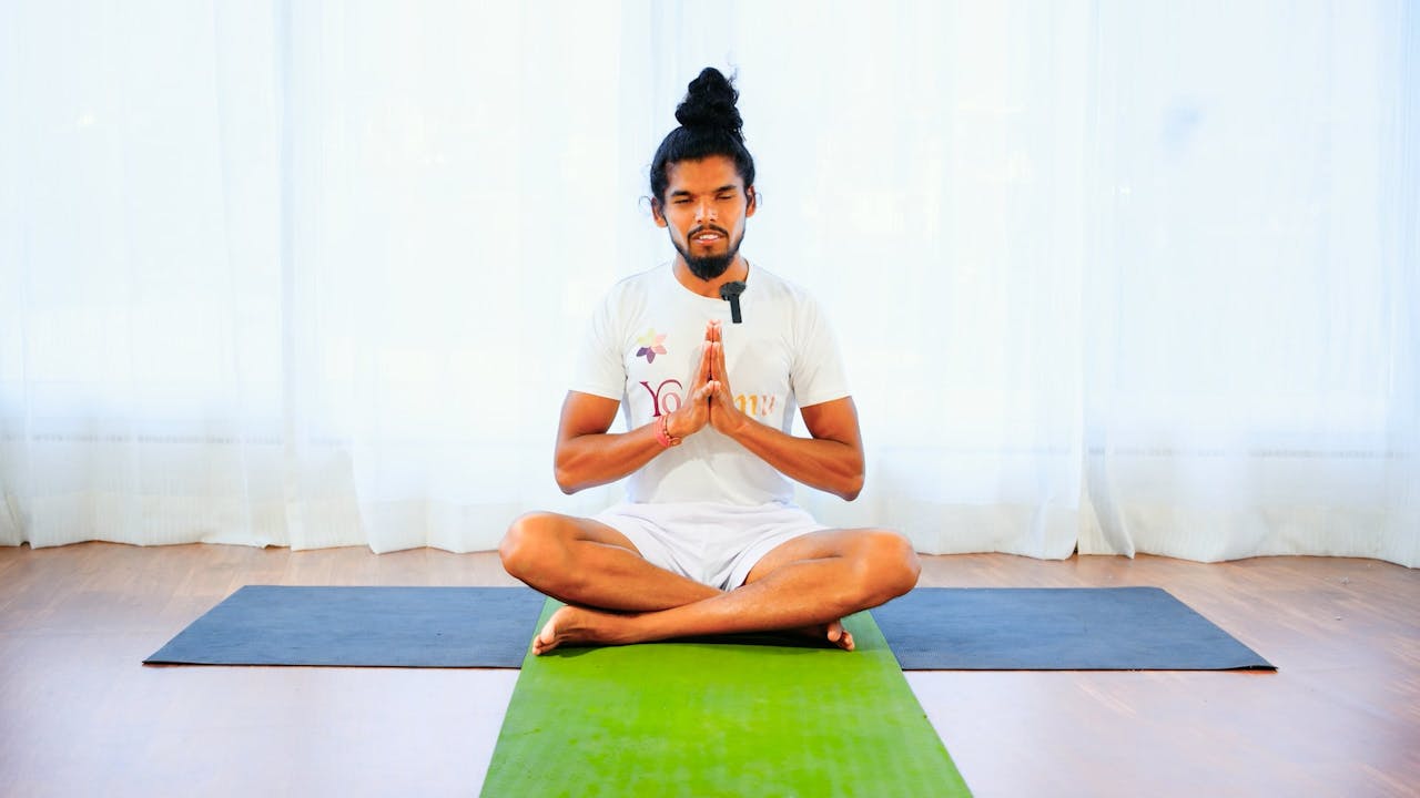 Ardha Padmasana Steps and Benefits - Yogamu.TV