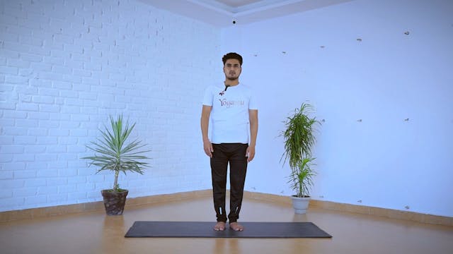 Standing yoga Sequence