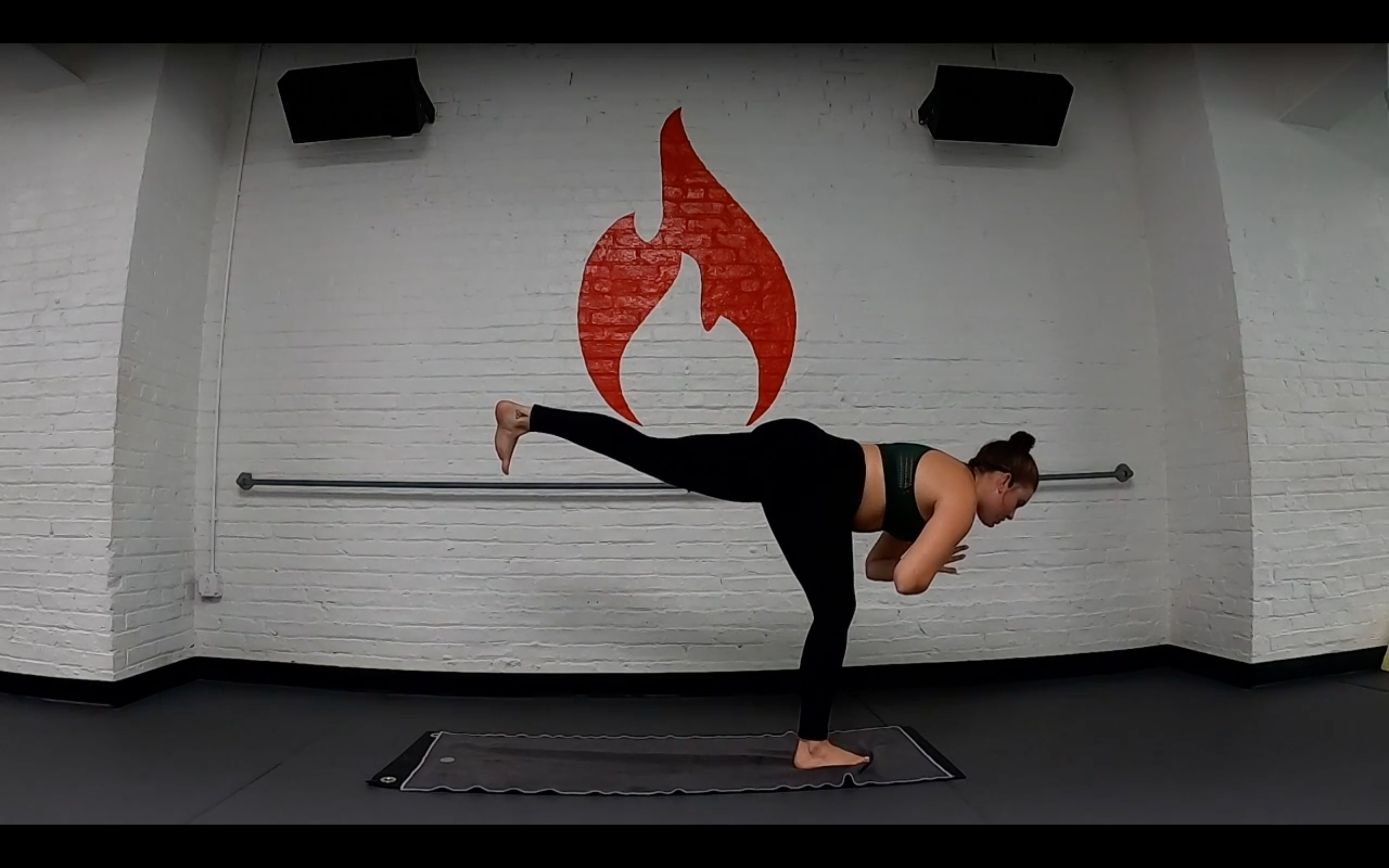 Kaitlyn 20 Minute Lower Body Flow, Warrior III Series