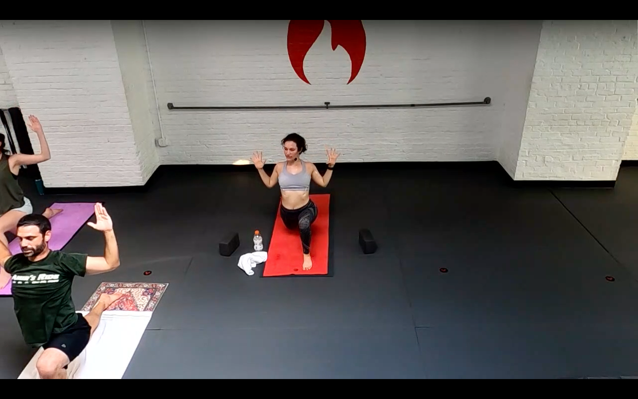 Arianna Deep Breaths in Challenging Poses - Thu 7/15 