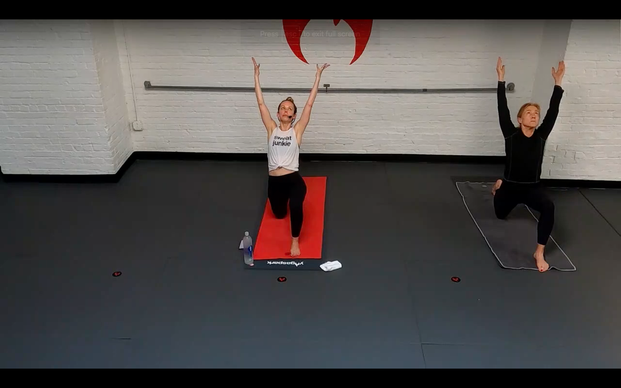 Lauren Gathering & Strengthening to Warrior 3 - Fri 7/16 