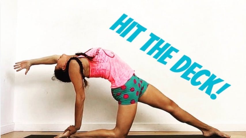 Hit the Deck (Level 2/3 - Moderate Challenge Yoga) [1:01]