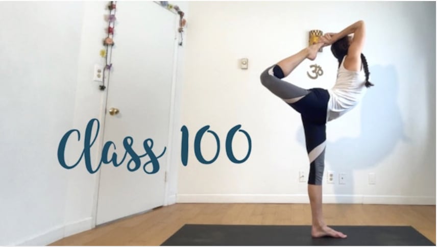 Class 100 (Level 2/3 - Challenging Yoga) [1:14]