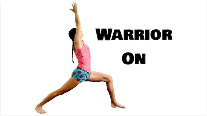 Level One/Two Live Warrior On (Moderate Challenge Yoga) [1:28]