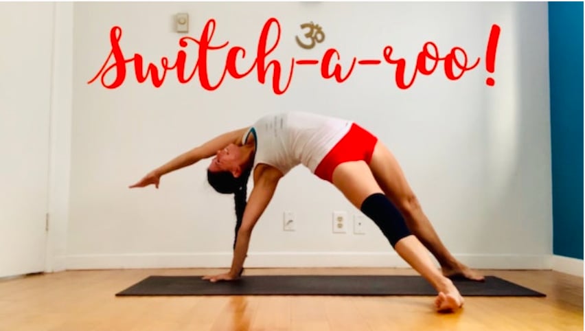 Switch-a-roo! (Level Two/Three - Moderate Challenge Yoga) [1:15]
