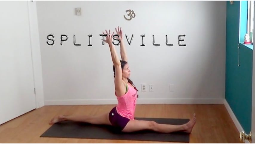 Splitsville (Level Two/Three - Moderate Challenge Yoga) [1:32]