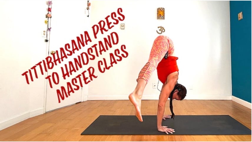 Firefly Press to Handstand Master Class (Level 3 - Challenging Yoga) [27:06]