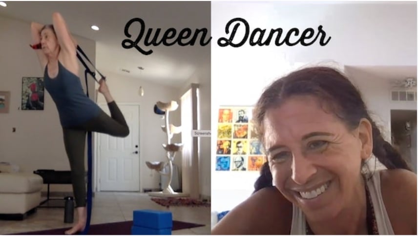 Level One/Two Live with Deb - Queen Dancer (Moderate Challenge Yoga) [1:06]