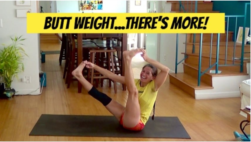 Butt Weight...There's More! (Level Two/Three- Moderate Challenge Yoga) [51:29]
